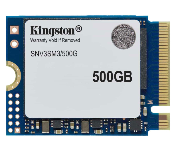 Kingston 500GB M.2 PCIe Gen4 NVMe NV3 - 1348324 - zdjęcie